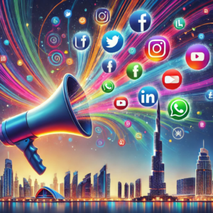 social media marketing by a branding company in Dubai